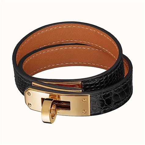 hermes bracelet cuir drag double tour veau|hermes kelly double tour bracelet.